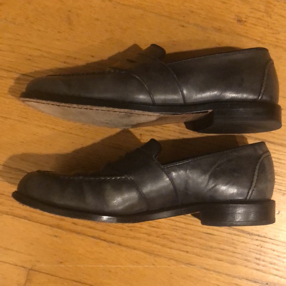 🍁👞GRAY ALLEN EDMONDS SHOES - MENS 7.5 EEE👞🍁 - Picture 6 of 11